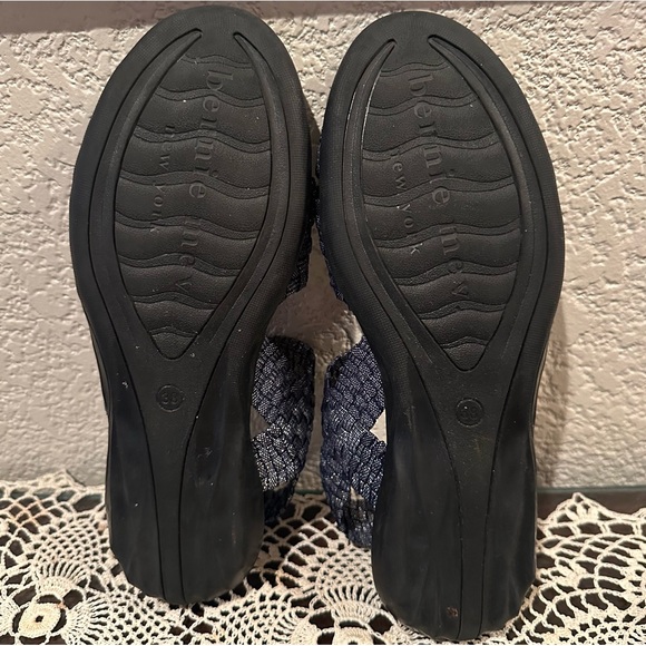 Bernie Mev Blue Denim Balmy Sandals - Picture 9 of 14